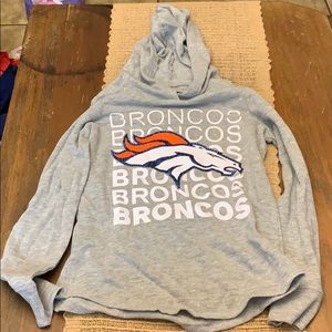 Denver Broncos Hoodie Size 8